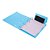 CADERNO ARGOLADO UNIV AZUL PASTEL POLIBRAS - Imagem 5