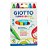 CANETA HIDROCOR TURBO GIANT FLUO 6 CORES GIOTTO - Imagem 1