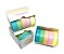 FITA ADESIVA WASHI TAPE COLOR RAINBOW 1CMX2M 5UN - Imagem 1