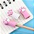 KIT C/ 03 BORRACHINHAS PONTEIRA PATINHA DE GATO KAWAII - Imagem 3