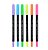 CANETA  NEON BRUSH DUO C/6 CORES ARTISTICA MOLIN - Imagem 2