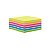 BLOCO ADESIVO ARCO-IRIS CUBO 7C 76MM X 76MM 400 FOLHAS MAXPRINT - Imagem 2