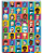 CADERNO BROCHURA UNIV. 80FLS BITS  JANDAIA - Imagem 3