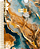 CADERNO UNIVERSITARIO 10X1 160FLS MARBLE  JANDAIA - Imagem 2