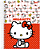 CADERNO ESP. UNIVERSITÁRIO 1 MATÉRIA 80FLS HELLO KITTY  JANDAIA - Imagem 3