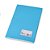 PASTA CATALOGO PVC COM VISOR 50 ENV AZUL POLIBRAS - Imagem 1