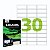 ETIQUETA COLACRIL A4 CC180 30E C/100F - Imagem 1