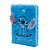 CADERNO DE ANOTAÇÕES 1/4 FLUFFY PELÚCIA STITCH - Imagem 1
