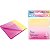 BLOCO ADESIVO TRANSPARENTE COM GLITTER 76X76MM - Imagem 3