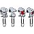 CLIPS DECORADO SNOOPY C/4 UND - Imagem 4