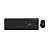 Kit teclado e mouse sem fio preto maxprint - Imagem 1