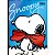 Caderno Colegial Snoopy 80 folhas - Imagem 1