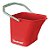 BALDE 15L COM ALÇA VERMELHO - BRALIMPIA - Imagem 1