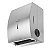 DISPENSER PAPEL BOBINA AUTOCORTE C/ CHAVE INOX ESCOVADO - BIOVIS - Imagem 2
