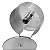 DISPENSER PAPEL BIG ROLL C/ CHAVE INOX ESCOVADO NOBLE - BIOVIS - Imagem 3