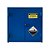 ACF - GABINETE P/ ÁCIDOS E CORROSIVOS - AZUL  100X100X45 (AxLxP) - Imagem 3