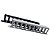 Guia Cabo Horizontal 19" 2U - Imagem 1