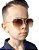 Oculos de Sol aviador Infantil proteção UV 400 Premium - Imagem 3