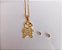 Conjunto Colar e Brinco Folheado a Ouro - Imagem 2