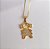 Conjunto Colar e Brinco Folheado a Ouro - Imagem 4