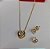 Conjunto Colar e Brinco Folheado a Ouro - Imagem 9