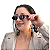 Óculos de Sol Unissex Metal Premium Oval Tendencia UV400 - Imagem 2