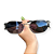 Óculos de Sol Unissex Metal Premium Oval Tendencia UV400 - Imagem 4