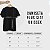 Camiseta Preta Unissex Plus Size 100% Algodão - Imagem 4