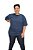 Camiseta Azul Marinho Unissex Plus Size 100% Algodão - Imagem 1