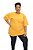 Camiseta Amarelo Mostarda Unissex Plus Size 100% Algodão - Imagem 1