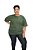 Camiseta Verde Musgo Unissex Plus Size 100% Algodão - Imagem 1