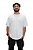Camiseta Branca Oversized Streetwear 100% Algodão - Imagem 1