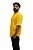 Camiseta Amarelo Canário Oversized Streetwear 100% Algodão - Imagem 2