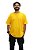 Camiseta Amarelo Canário Oversized Streetwear 100% Algodão - Imagem 1
