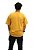 Camiseta Amarelo Mostarda Oversized Streetwear 100% Algodão - Imagem 3