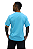 Camiseta Básica Azul Ciano - Imagem 5