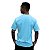 Camiseta Básica Azul Ciano - Imagem 5