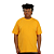 Camiseta Amarelo Ouro Plus Size Unissex - Imagem 4