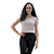 Baby Look Cinza Claro - Imagem 4