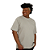 Camiseta Cinza Claro Plus Size Unissex - Imagem 2