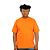 Camiseta Laranja Plus Size Unissex - Imagem 3