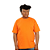Camiseta Laranja Plus Size Unissex - Imagem 5