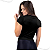 Camisa Feminina Estilo Cropped Nozinho Frontal Novidade - Imagem 4