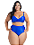 Biquini Plus Size Feminino Com Bojo Cintura Alta Laço Verao - Imagem 9
