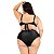 Biquini Plus Size Feminino Com Bojo Cintura Alta Laço Verao - Imagem 4
