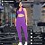 Conjunto Fitnees Zero Transparência Tecido Alta Compressão - Imagem 9