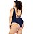 Maio Plus Size Com Cinto Ajustavel Decote Nas Costas Chique 2025 - Imagem 7