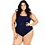 Maio Plus Size Com Cinto Ajustavel Decote Nas Costas Chique 2025 - Imagem 8
