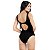 Maiô Body Feminino Modelo Disfarça Barriga Com Bojo Neon Transpassado Alças Largas Alta Sustentação - Imagem 3