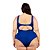 Maiô Plus Size Costas Nuas Tecido Modelador Chapa Barriga - Imagem 12